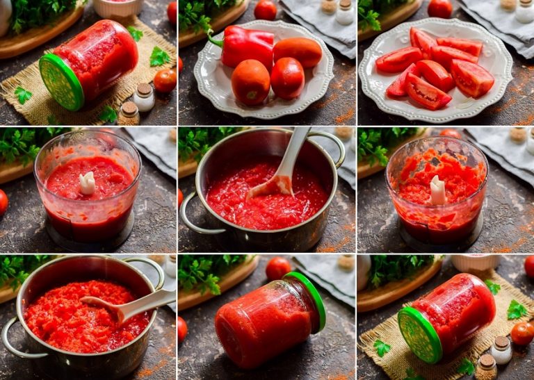 Pikanta tomātu un paprikas mērce ziemai Laiki mainās!